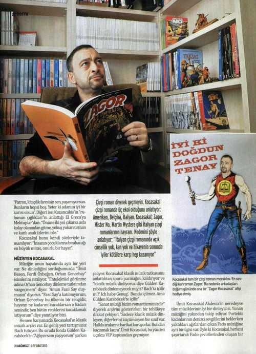 Haftalık ‘Bağımsız’ Dergisinde Başkan Kocasakal’In Röportajı

 - 9