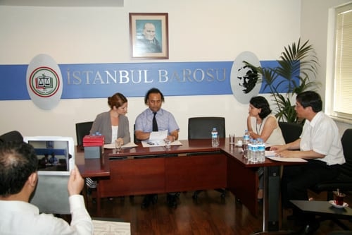 Çinli Hukukçular Baromuzu Ziyaret Etti
 - 6