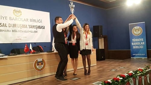 Kurgusal Dava Yarışması'nda İstanbul Barosu Bölge Şampiyonu - 1