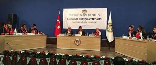 Kurgusal Dava Yarışması'nda İstanbul Barosu Bölge Şampiyonu