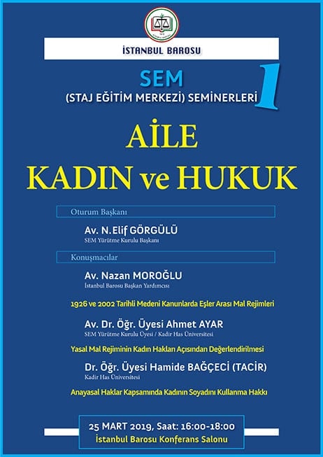 SEM TELAFİ - AİLE KADIN VE HUKUK