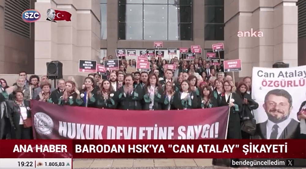 Yargı Kurumlarını Hukuk Devletine Bağlı Olmaya ve Saygı Duymaya Davet Eden Açıklamamız Basında