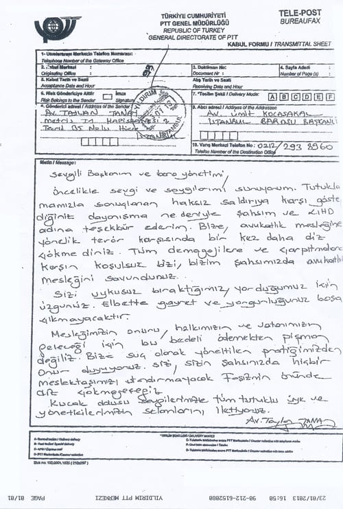 Cezaevinden Mektup Var ... - 1