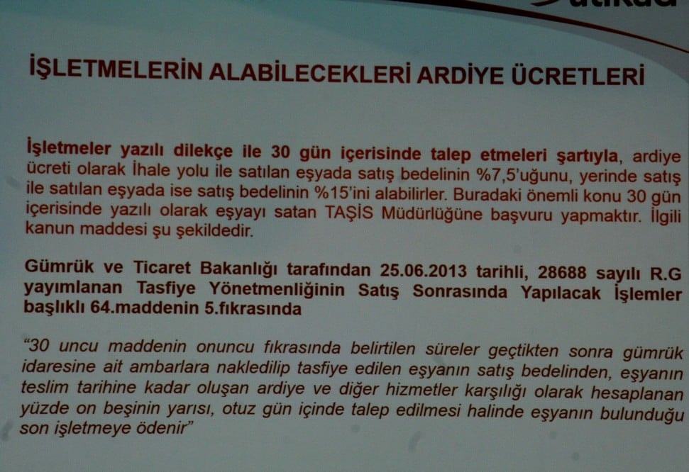 Yükün Teslim Alınmaması, Demuraj ve Tasfiye Süreçleri - 77