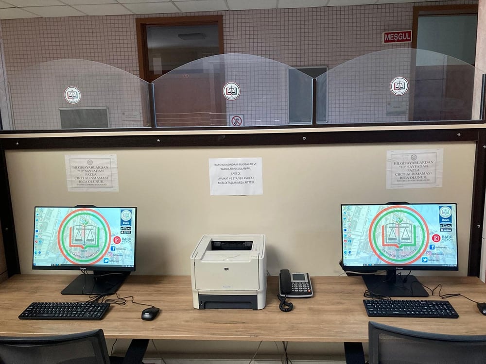 Çatalca ve Silivri Adliyesi Baro Odalarında Yeni Bilgisayarlar Meslektaşlarımızın Kullanımına Açıldı!