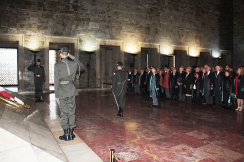 İstanbul Barosu Heyeti Anıtkabir’De Ata’Nın Huzurunda - 19