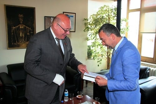 Belçika’Nın İstanbul Başkonsolosu 
Vantieghem’İn Veda Ziyareti - 1