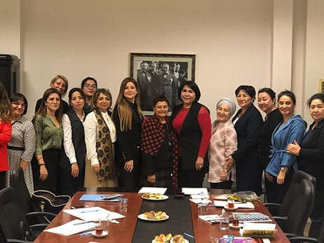 Özbek Hukukçular Baromuzu Ziyaret Etti