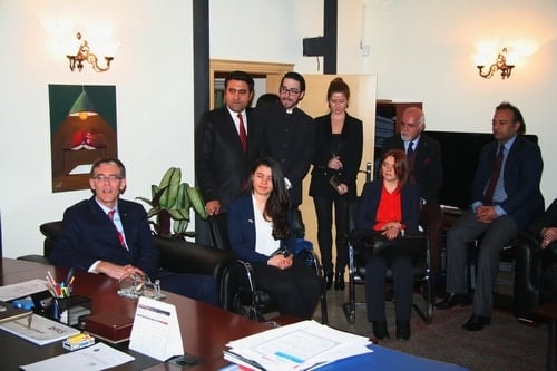 Hollanda İstanbul Başkonsolosu İstanbul Barosu’Nu Ziyaret Etti 

 - 11