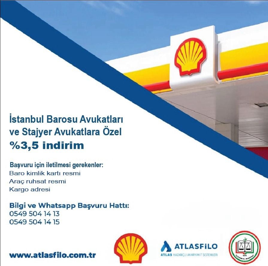 İstanbul Barosu Avukatlara ve Stajyer Avukatlara Özel İndirim