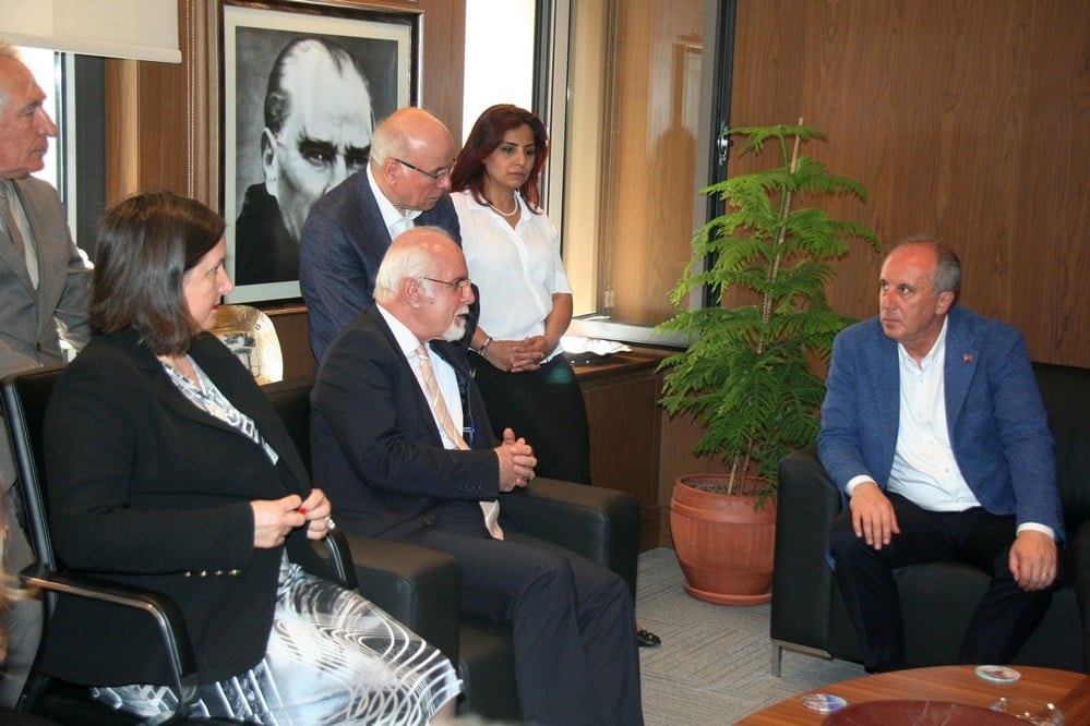 Cumhurbaşkanı Adayı İnce İstanbul Barosunu Ziyaret Etti - 14