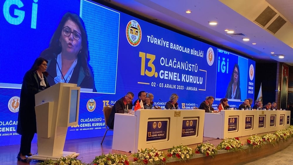Türkiye Barolar Birliği (TBB) 13. Olağanüstü Genel Kurulu, 02-03 Aralık 2023 Tarihlerinde Ankara'da Gerçekleştirildi.