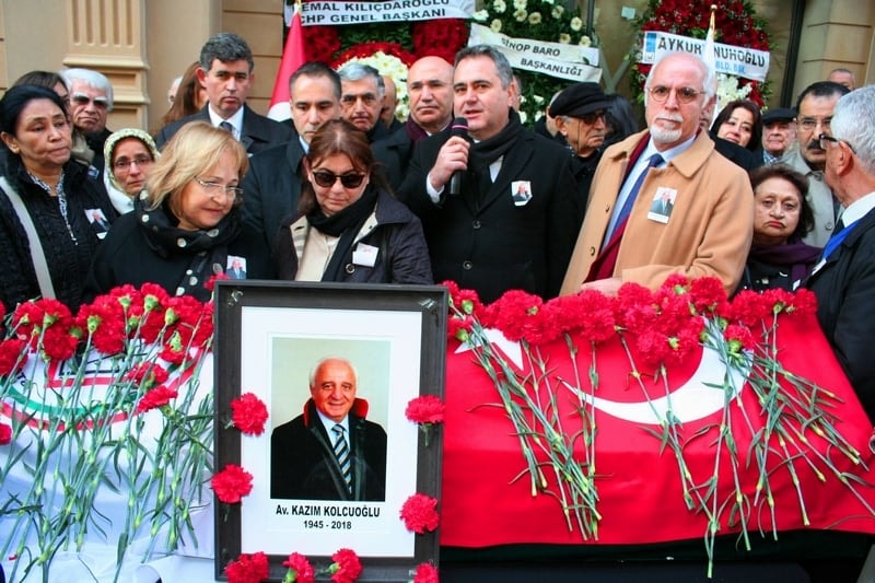 Başkanımız Av. Kazım Kolcuoğlu’nu Son Yolculuğuna Uğurladık - 75