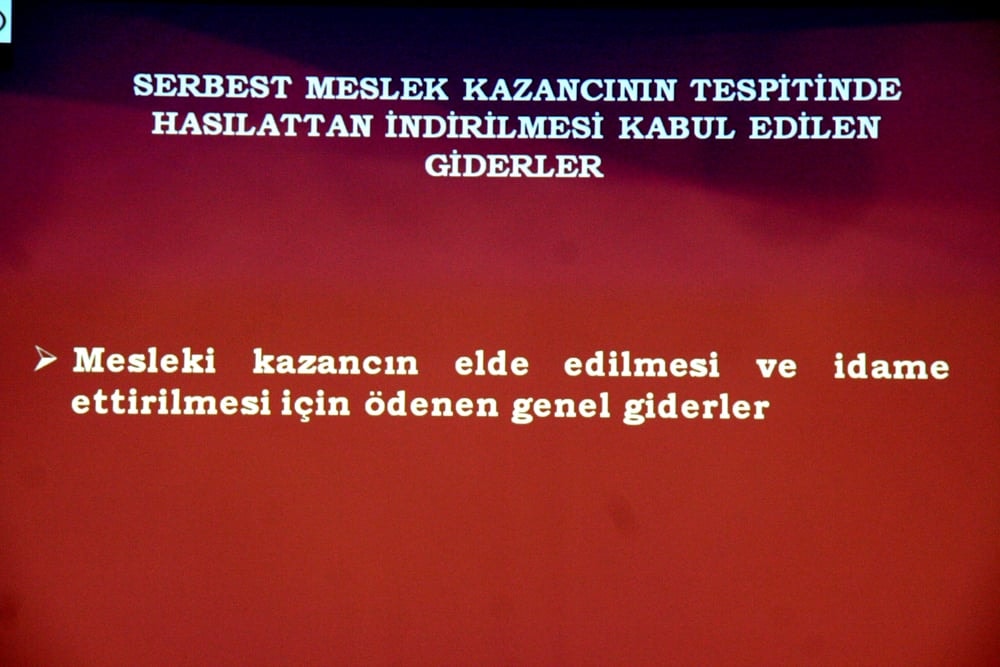 Avukatlar İçin Gelir Vergisi Beyannamesi Düzenlenmesi  ve Defter Beyan Sistemi - 57