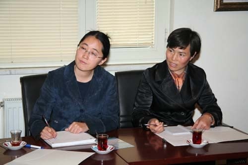 Çin Halk Cumhuriyeti  Hangzhou Kentinden Hukukçular Baromuzu Ziyaret Ettiler

 - 6