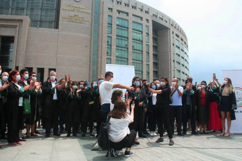 İstanbul Barosu Avukatları Destek Nöbetinde… - 49