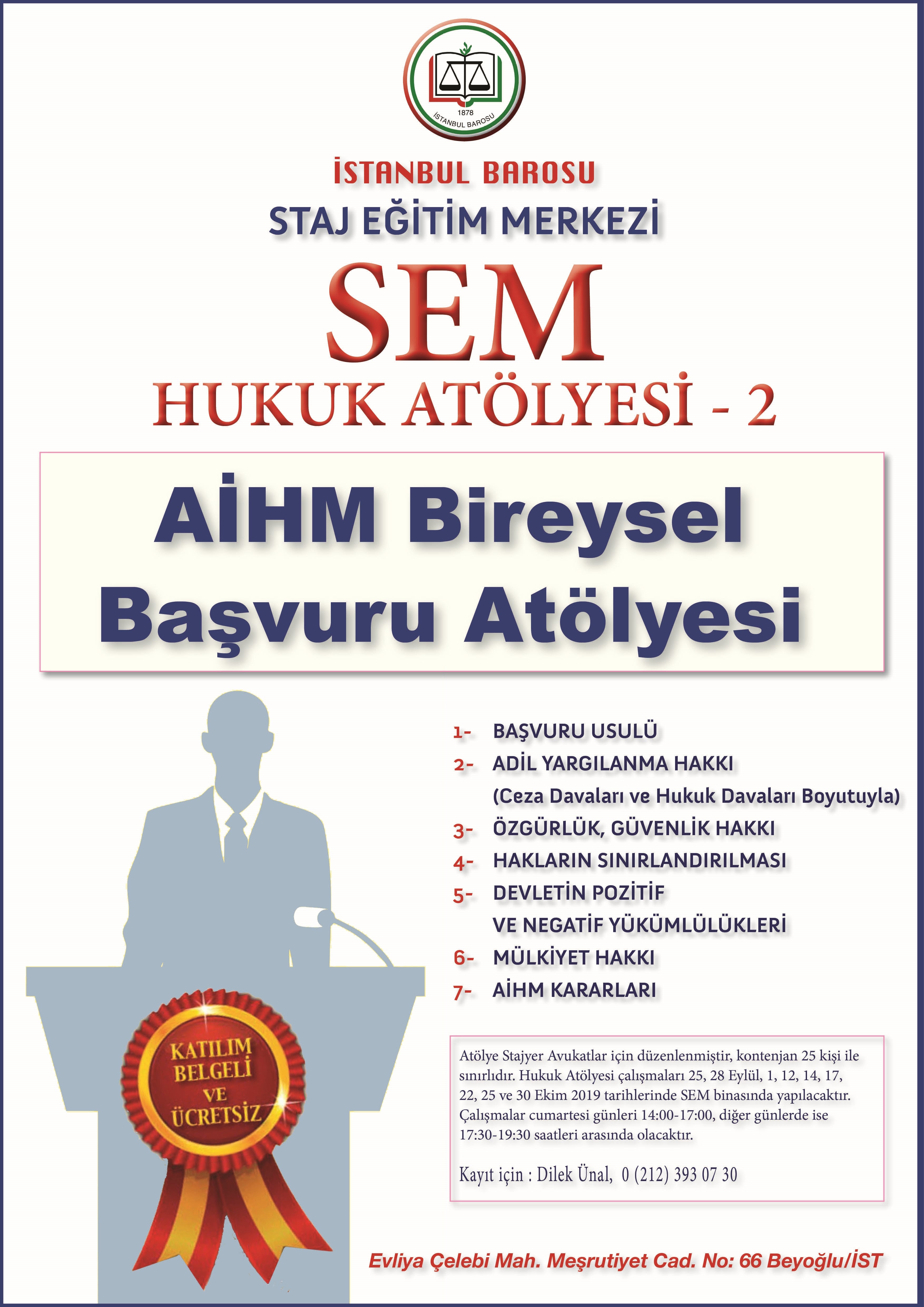 SEM - Hukuk Atölyesi - 2 - 1