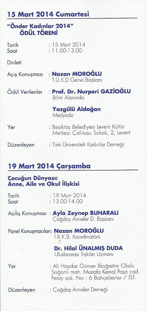 Dünya Kadınlar Günü Etkinlikleri Mart Ayı Boyunca Devam Etti  - 26