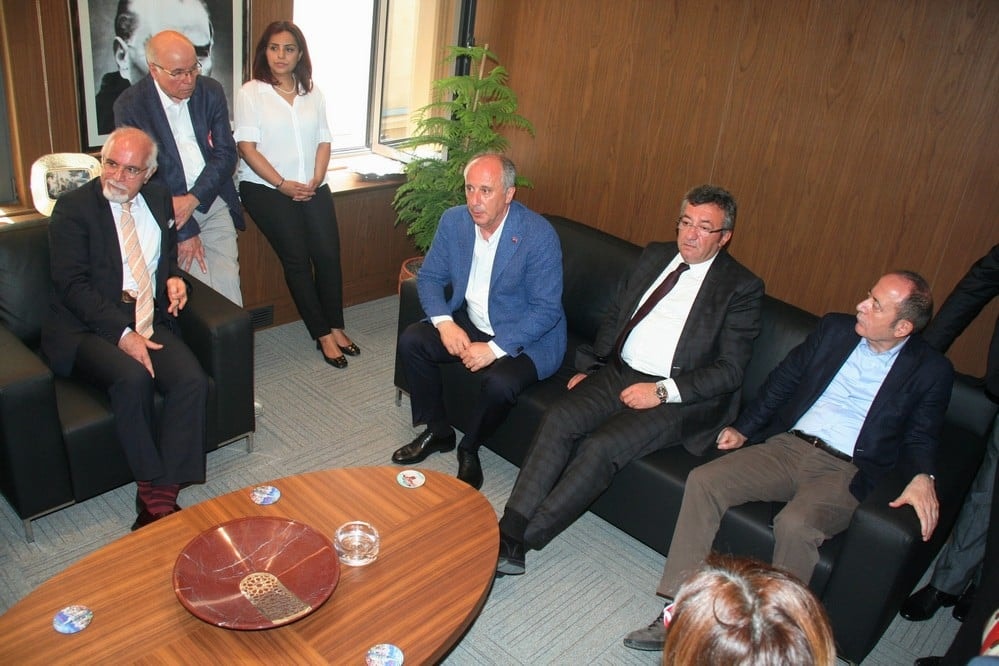 Cumhurbaşkanı Adayı İnce İstanbul Barosunu Ziyaret Etti - 10