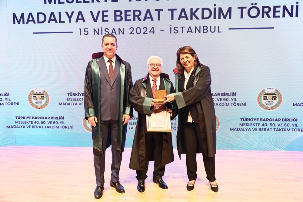 Meslekte 40, 50 ve 60 Yılını Dolduran Meslektaşlarımıza Plaket Verildi - 62