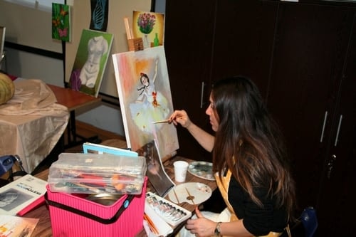 Resim Kurslarımız Yedinci Yılında
 - 4