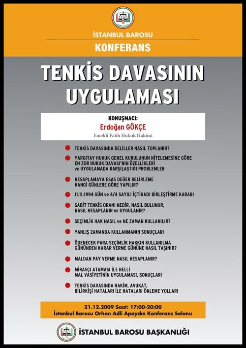 Tenkis Davasının Uygulaması - 1