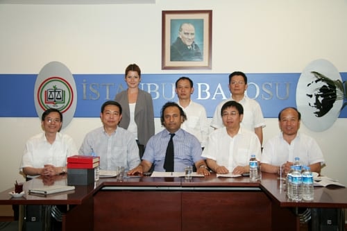 Çinli Hukukçular Baromuzu Ziyaret Etti
