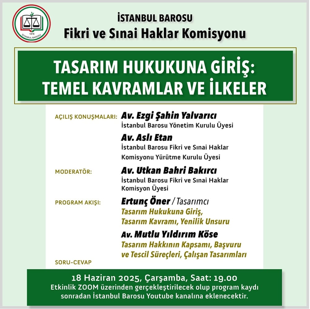 Tasarım Hukukuna Giriş: Temel Kavramlar ve İlkeler