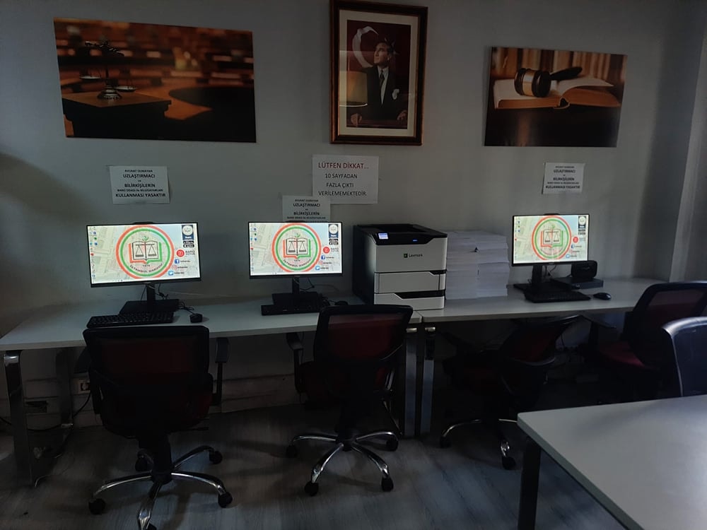 Büyükçekmece, Beykoz, Bölge İdare Mahkemesi ve Şile Adliyesindeki Bilgisayarlarımızı Yeniledik! - 3