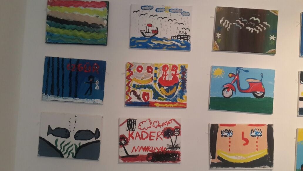 Cezaevindeki Tutuklu ve Hükümlü Çocukların Resim Sergisi Açıldı - 13