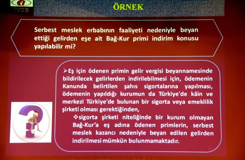 Avukatlar İçin Gelir Vergisi Beyannamesi Düzenlenmesi  ve Defter Beyan Sistemi - 92