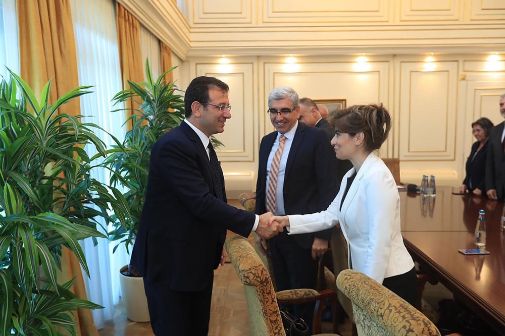 Başkan Durakoğlu ve Yönetim Kurulu İBB Başkanı İmamoğlu’nu Ziyaret Etti - 7