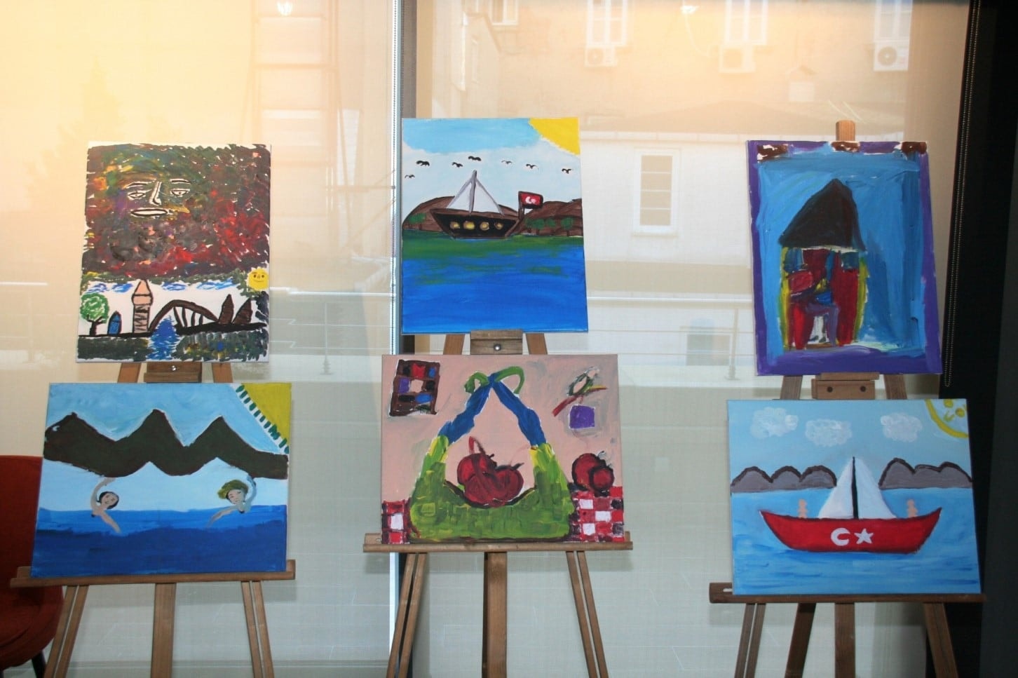 Tutukevindeki Çocukların Yaptıkları Resimler Sergilendi - 6