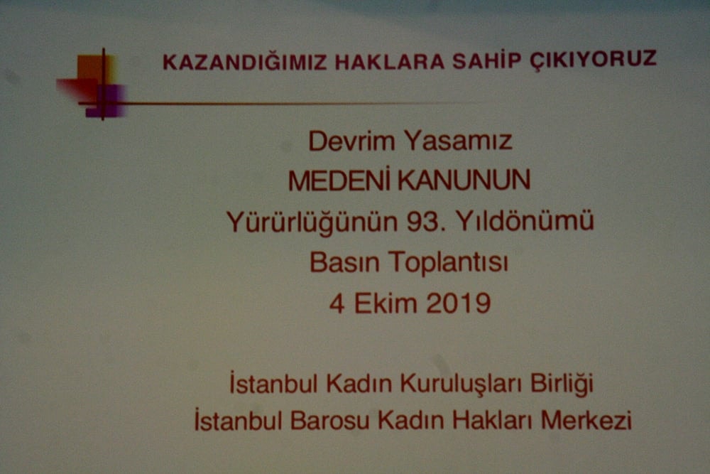 Devrim Yasamız Medeni Kanun’un Yürürlüğü Girişinin 93. Yıldönümü - 2