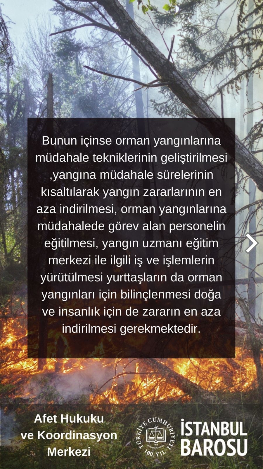 Orman Yangınlarının Önlenmesi İçin Devletin Önlemler Alması, Yurttaşlarımızın Bilinçlenmesi Sağlanmalıdır! - 2