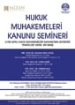 Hukuk Muhakemeleri Kanunu Semineri
