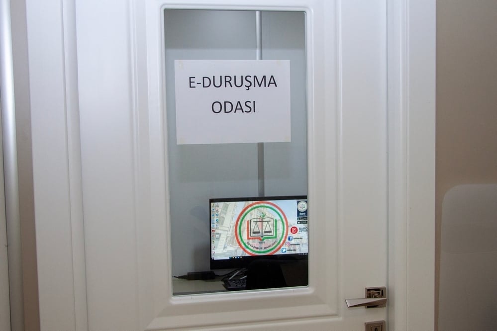 Bakırköy  Adliyesi ve Bahçelievler Ek Bina  e-Duruşma Odaları Meslektaşlarımızın Kullanımına Sunuldu - 1