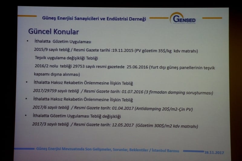 Güneş Enerjisi Mevzuatında Son Gelişmeler, Sorunlar, Beklentiler - 59