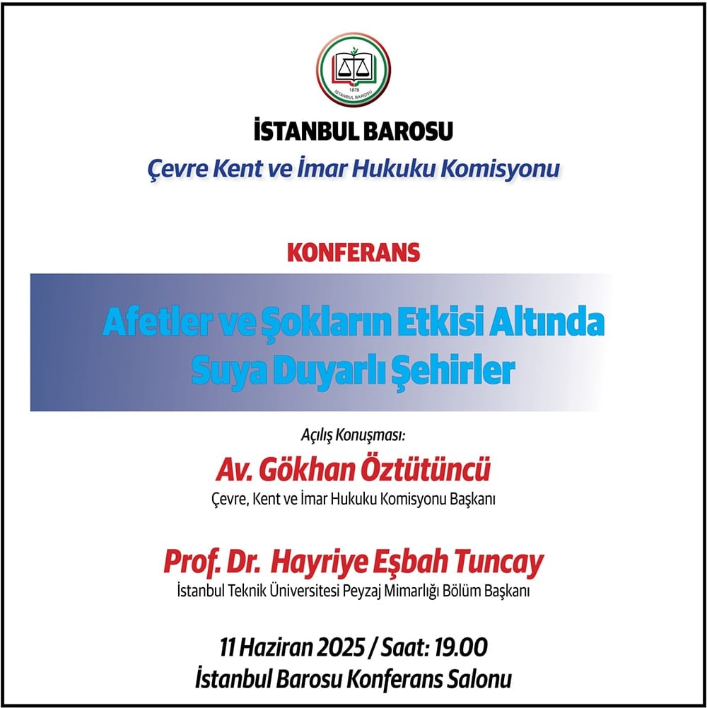 Afetler ve Şokların Etkisi Altında Suya Duyarlı Şehirler