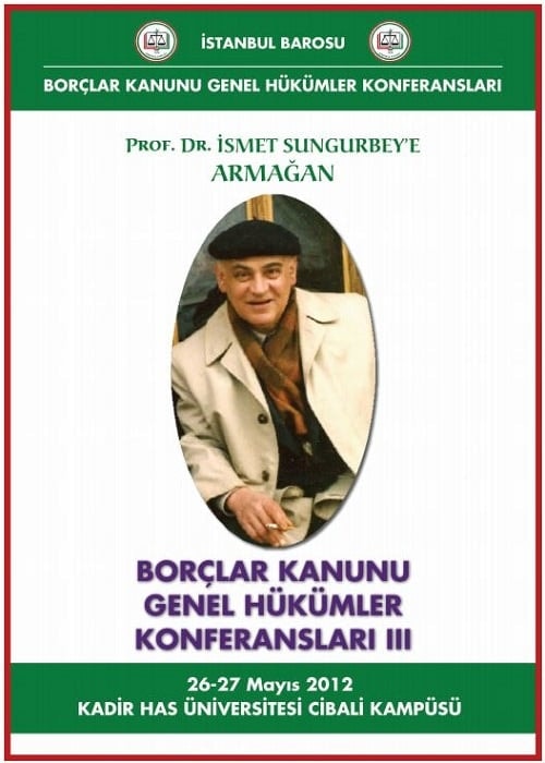Prof.Dr. İsmet Sungurbey’E Armağan Borçlar Kanunu Genel Hükümler Kitapları

 - 2
