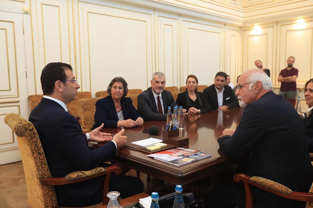 Başkan Durakoğlu ve Yönetim Kurulu İBB Başkanı İmamoğlu’nu Ziyaret Etti - 5