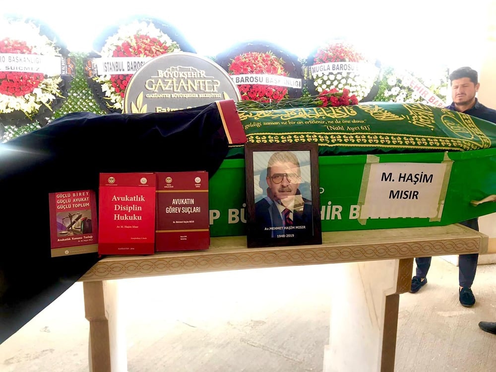 Gaziantep Barosu ve TBB Önceki Disiplin Kurulu Başkanlarından Av. Mehmet Haşim Mısır vefat etti - 2