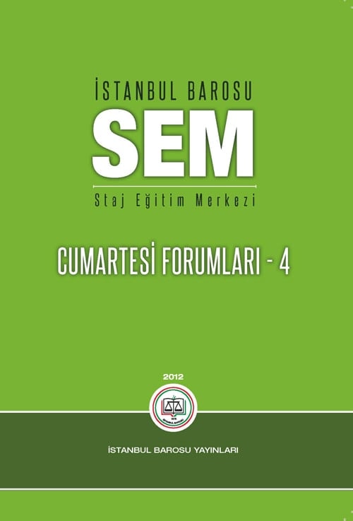 2011 Yılı Cumartesi Forumları Kitaplaştı
 - 1