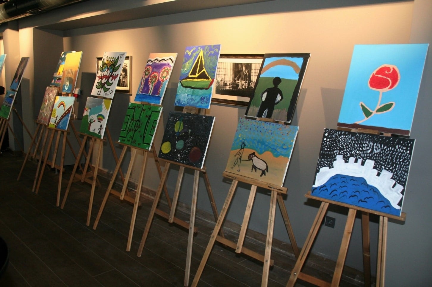 Tutukevindeki Çocukların Yaptıkları Resimler Sergilendi - 2