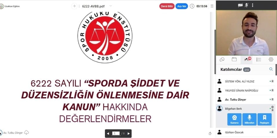 Spor Hukuku Sertifika Programı - 5
