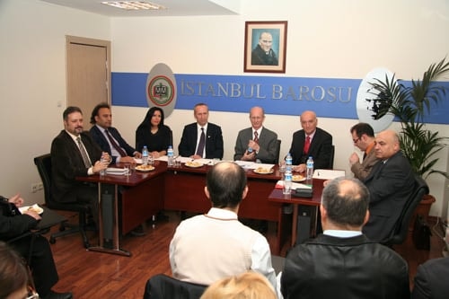 İrlanda Büyükelçisi İstanbul Barosunu Ziyaret Etti 
 - 6