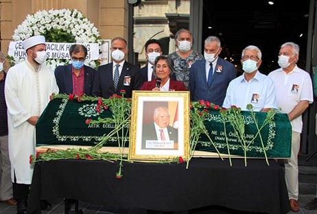 Avukat Memet Kaya’yı Son Yolculuğuna Uğurladık