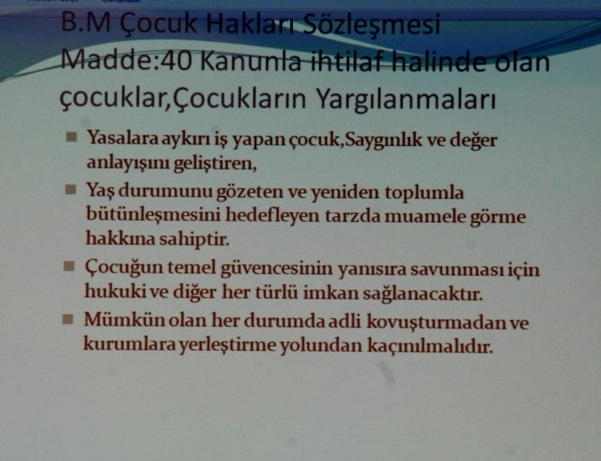 Çocuk Hukuku Konulu Eğitim Semineri - 29