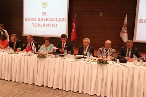 28. Baro Başkanları Toplantısı Ankara’Da Yapıldı
