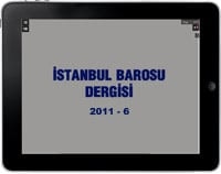 Baro Dergisi 2011/6 (Kasım-Aralık) Sayısı 
Internet Sitemizden, Mobil Cihazlar Ve 
Tabletlerden Okunabiliyor